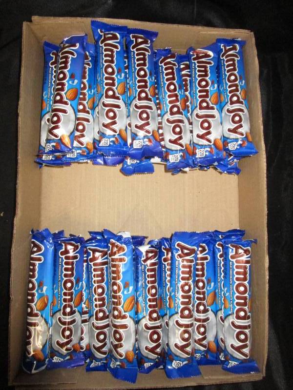 lot 70 image: 42 Almond Joy Bars