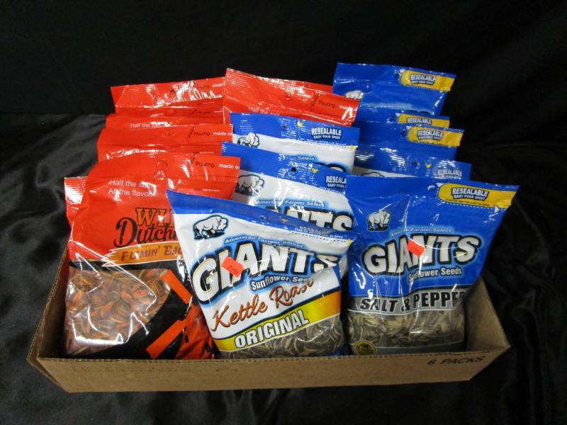 lot 96 image: 15 Various Flavored Sunflower Seeds