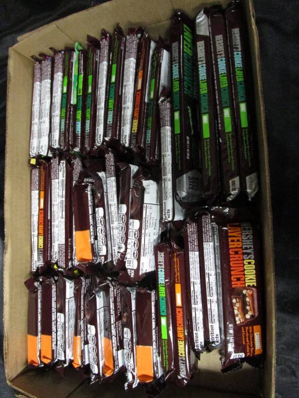 lot 105 image: 40 Various HERSHEY bars