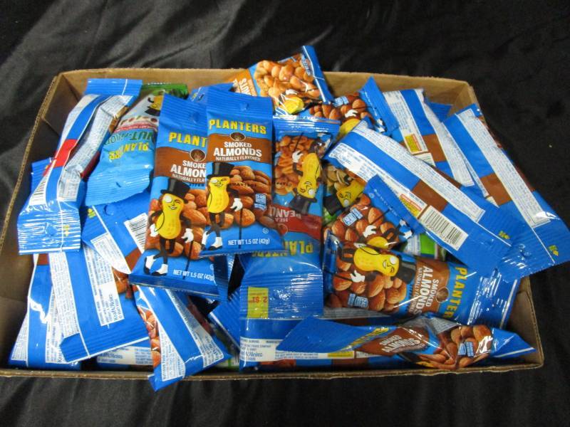 lot 114 image: 40 Various size and Flavor Planter Nuts