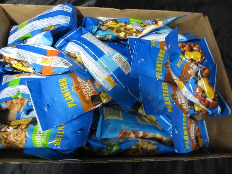 lot 115 image: 40 Various size and Flavor Planter Nuts