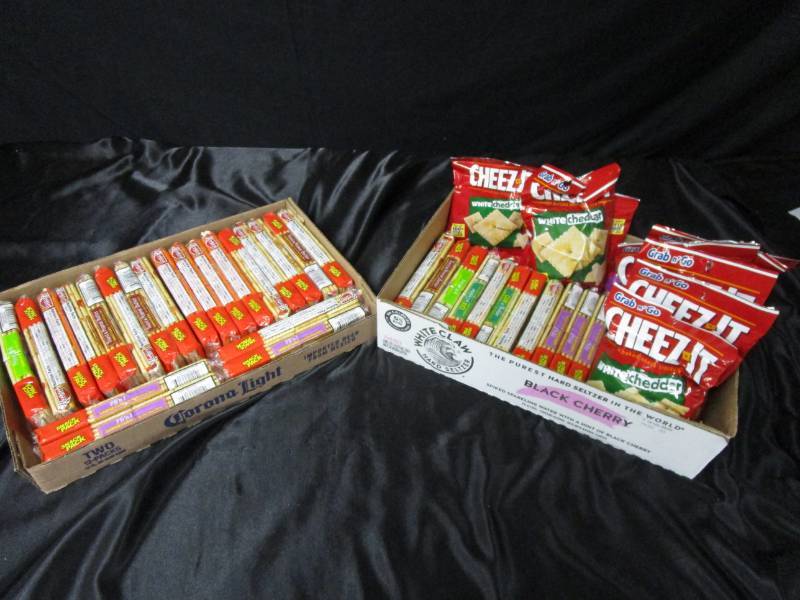 lot 132 image: 40 Packs of Various Crackers