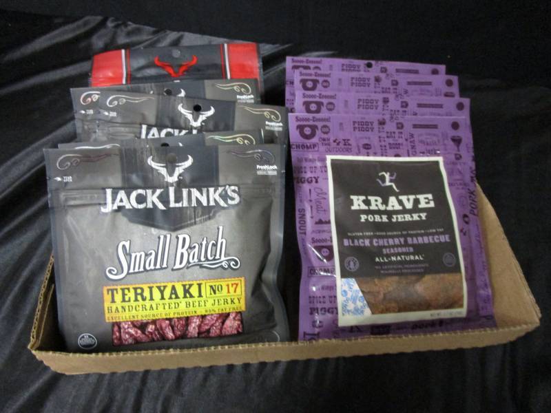 lot 135 image: 10 Bags Jerkey Various Flavor and Size