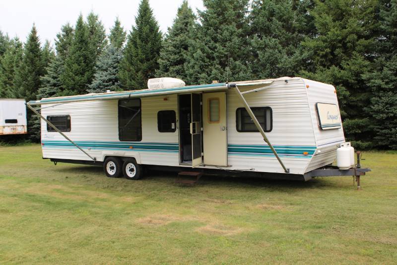 towing 33 foot travel trailer