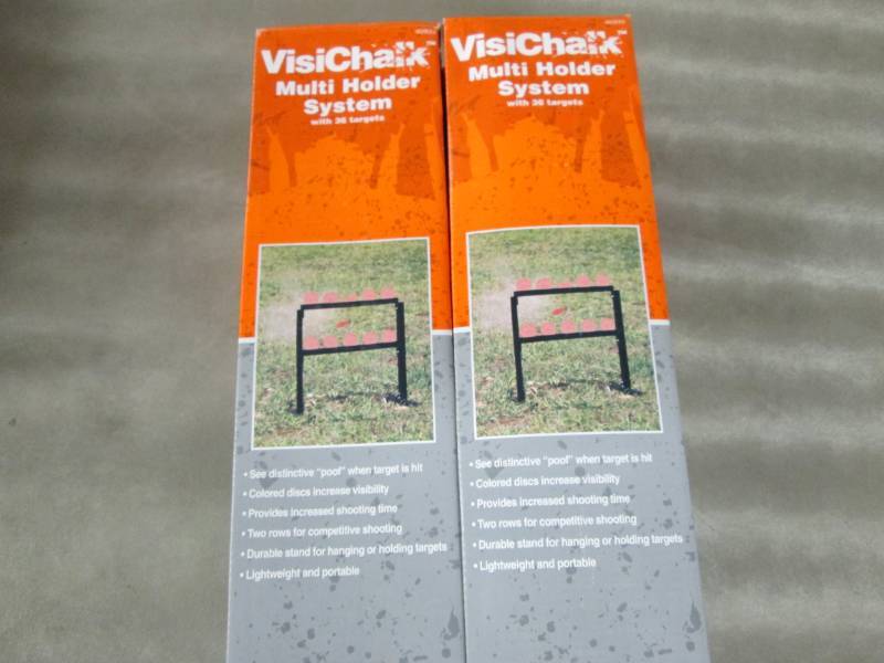 lot 299 image: Case of 8 Champion VisiChalk Multi Target Holder System