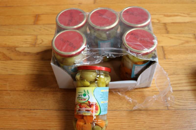 lot 49 image: Mixed Pickles, Best by 4-2019, case...