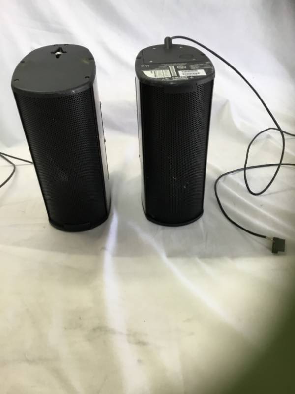 Pair of Exterior Speakers - with Mounting brackets - community Ent203b