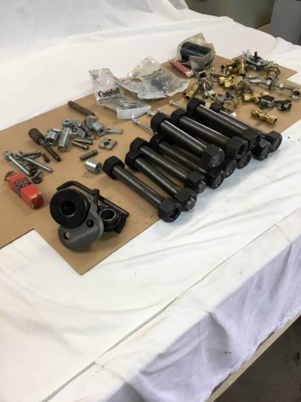 Misc Auto and Hardware Parts - Large bolts (see Pictures)
