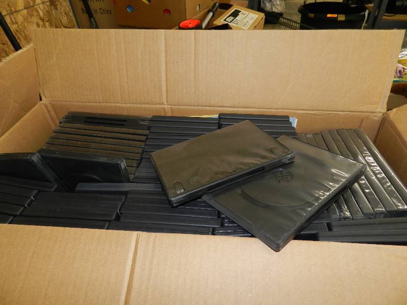 lot 192 image: 70 EMPTY  DVDCD CASES
