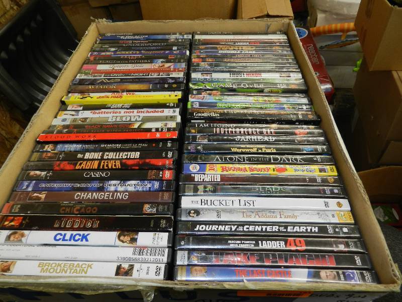 lot 193 image: DVD MOVIES, SEE PICTURES FOR TITLES