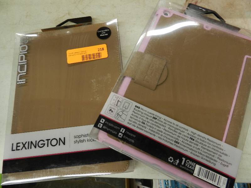 lot 218 image: TWO LEXINGTON IPAD AIR FOLIO, RETAIL $39.99 EACH