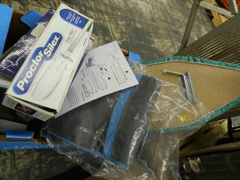 lot 234 image: MASSAGERS, TABLE TOP IRONING BOARD, ELECTRIC KNIFE