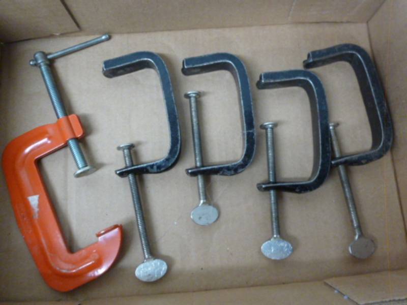 lot 51 image: C-Clamps