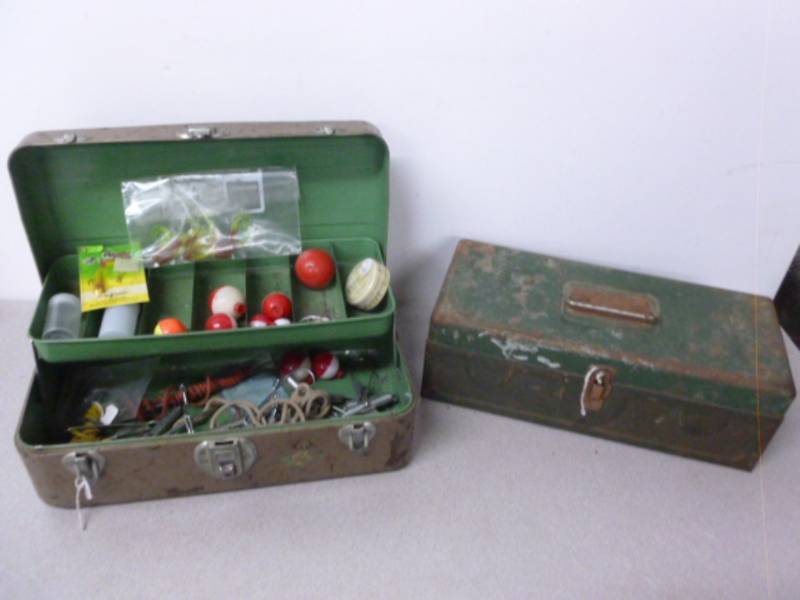 Vintage Tackle Boxes  Eden Valley #5 Electronics, Fish Mounts