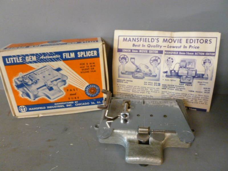 lot 12 image: Vintage Film Splicer