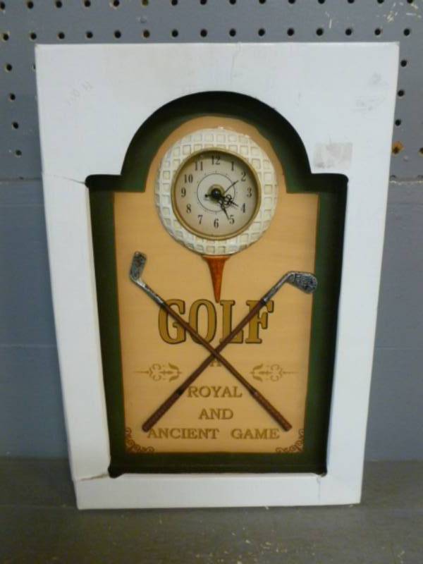 lot 98 image: Clock Sign