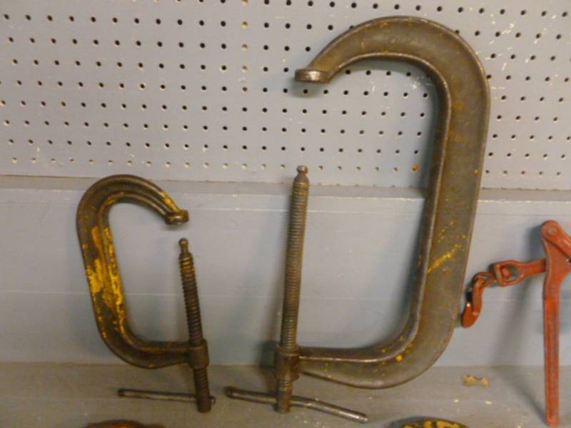 lot 100 image: C-Clamps