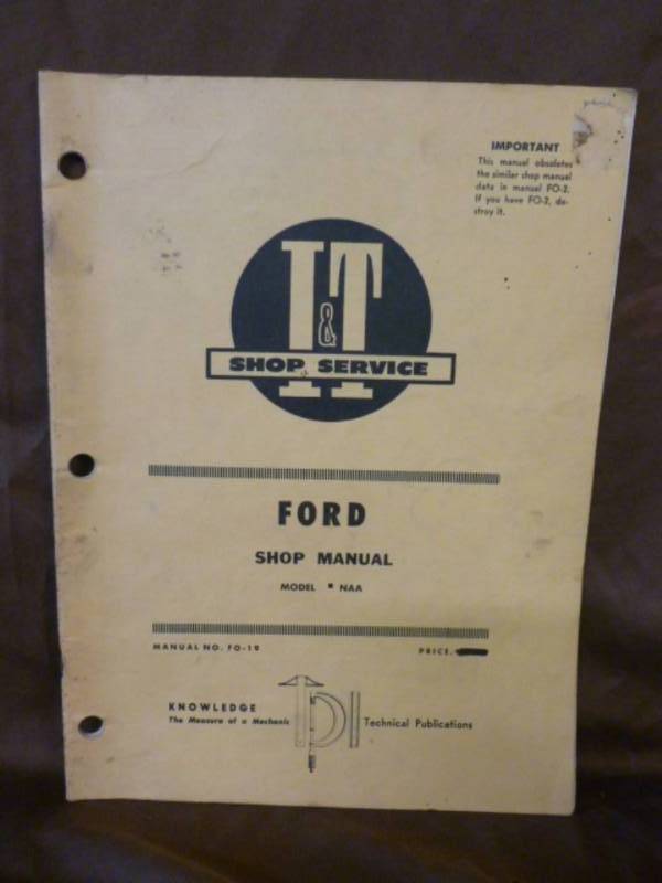 lot 173 image: Vintage Manual