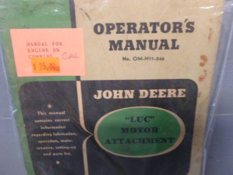 lot 188 image: Vintage Manual