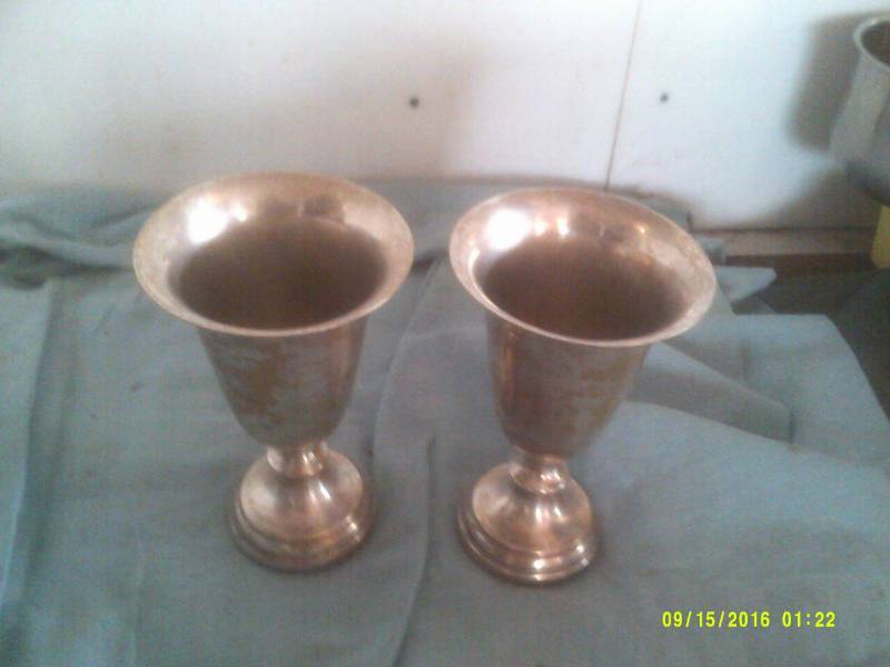 lot 16 image: SILVER PLATTED CHALASIS