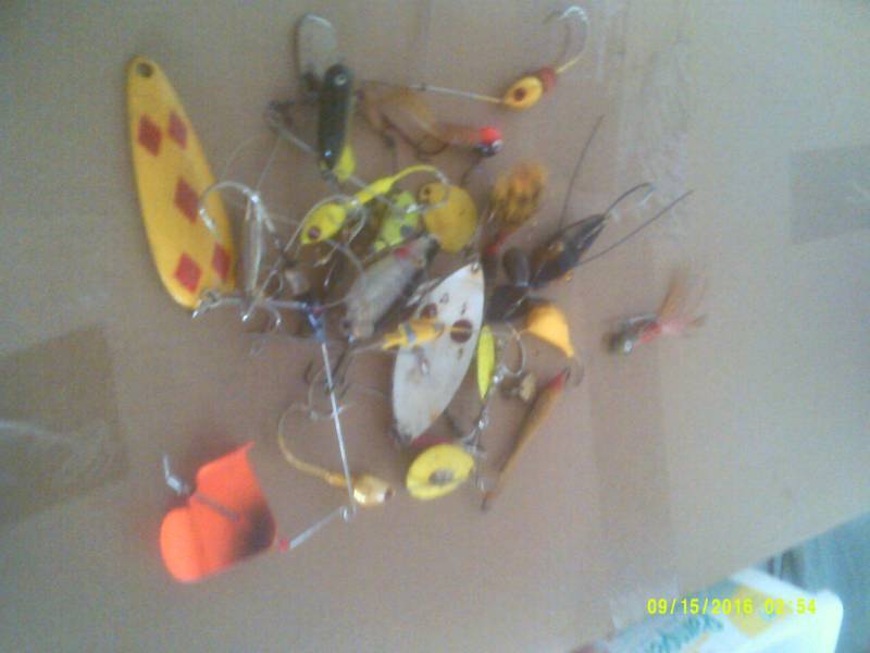 lot 24 image: FISHING LURES