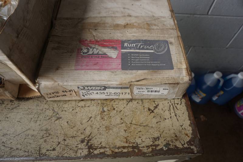 lot 90 image: Set of - 2 World Brake Resources Front Brake Rotors