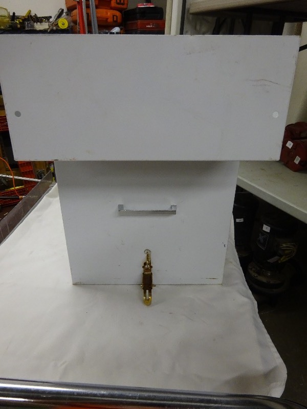 Center counsel box for van