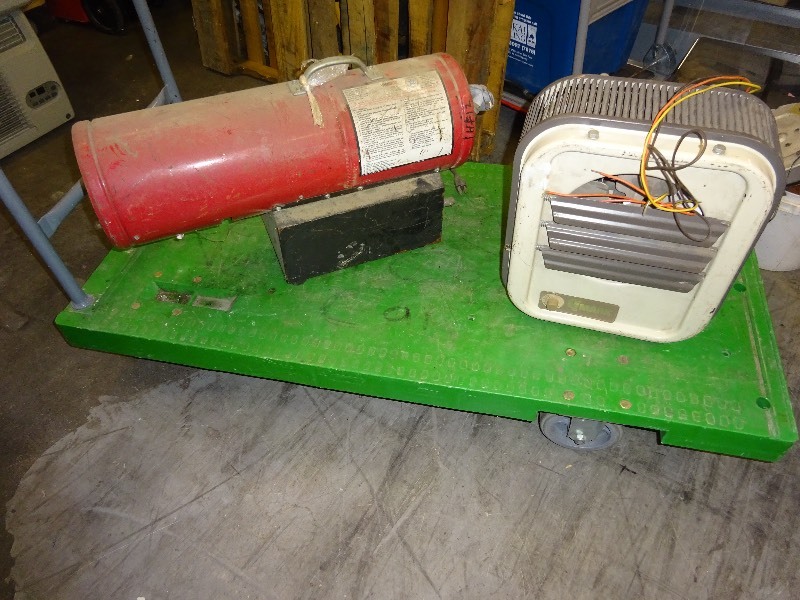 Universal LP torpedo heater