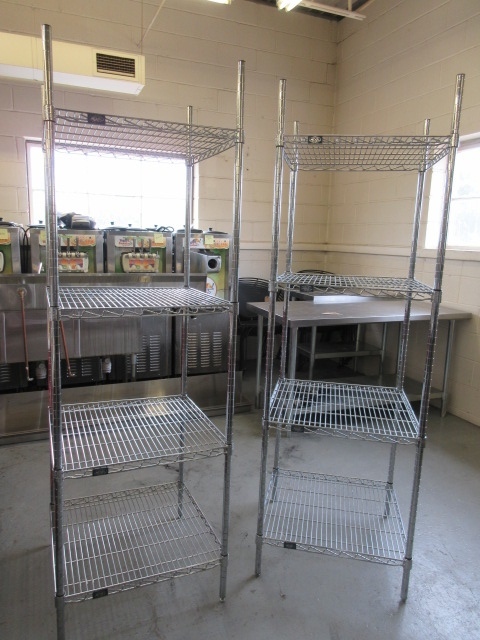 METRO STYLE SHELVING UNITS