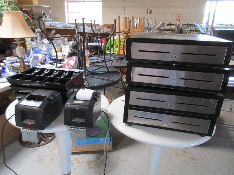 CASH DRAWERS AND RECEIPT PRINTERS