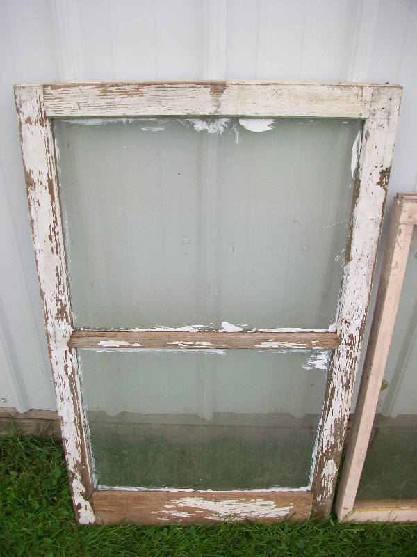 lot 79 image: Old Window Sashes