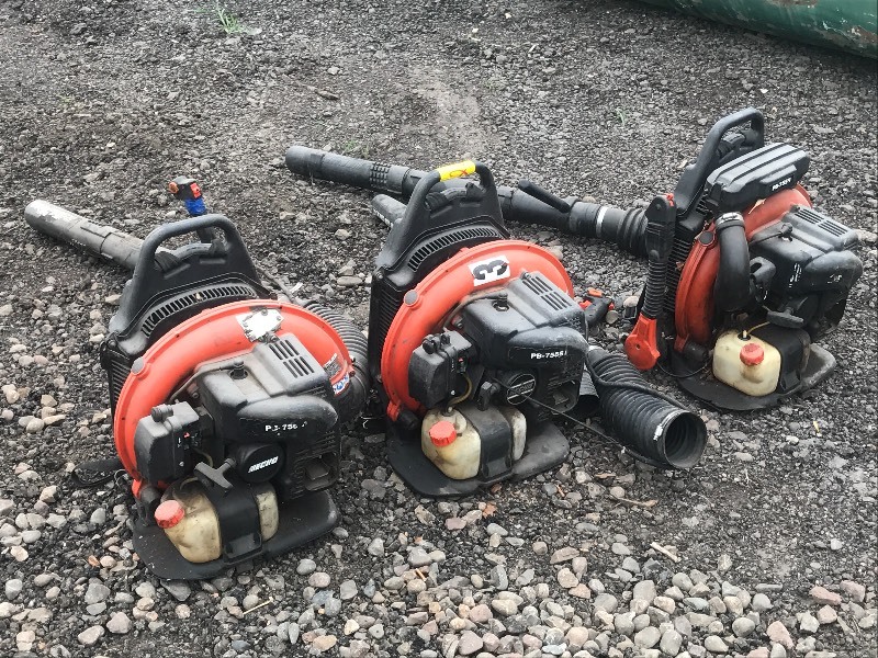 lot 20 image: (3) Echo Backpack Blowers