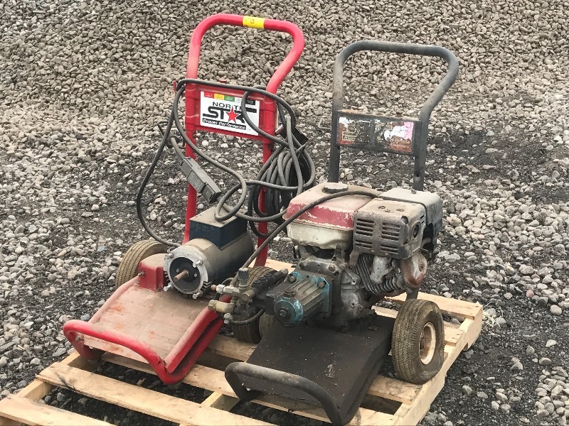 lot 29 image: (2) North Star Pressure Washers