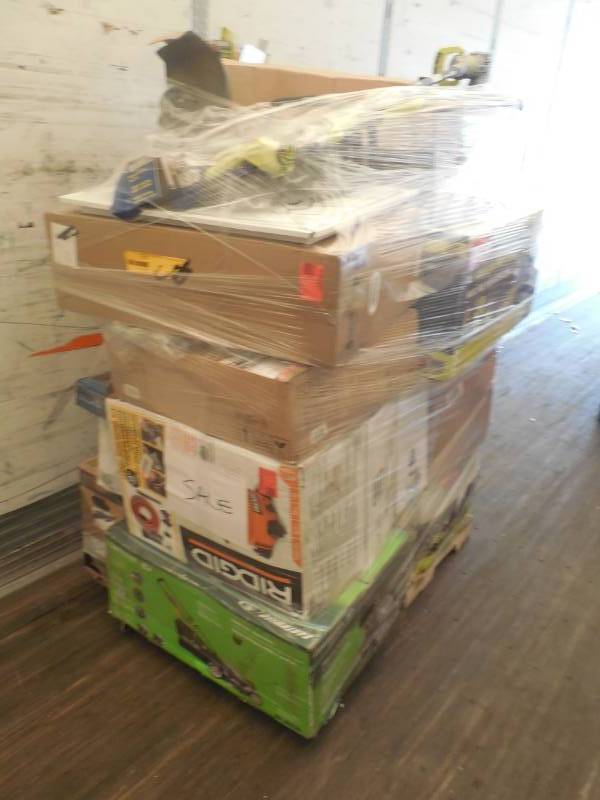 lot 15 image: PALLET LOT OF GENERAL MERCHANDISE AND HOME GOODS