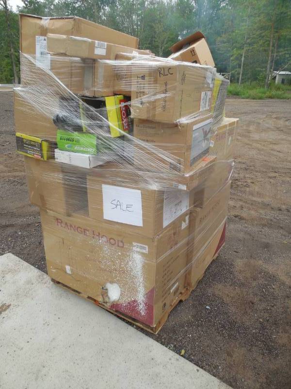 lot 23 image: PALLET LOT OF GENERAL MERCHANDISE AND TOOLS