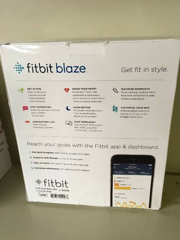 Fitbit Blaze, Retail $199.99