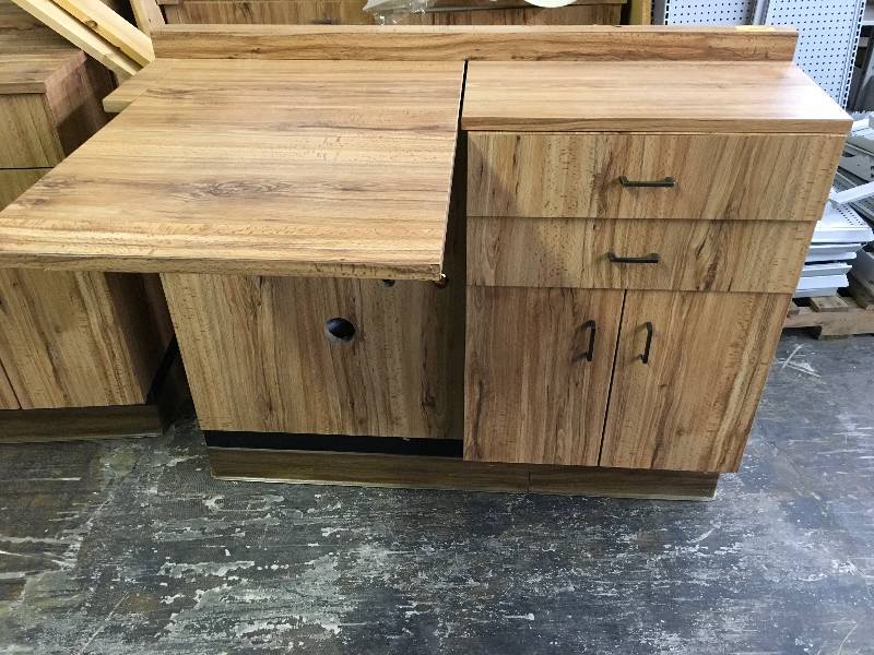 Wooden Beauty Shop Stations