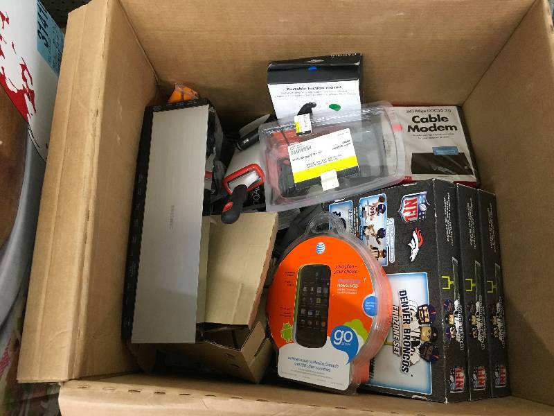 Box Of Misc Electronics