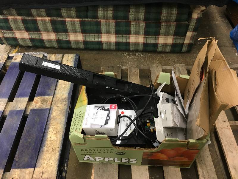 Box Of Misc Electronics