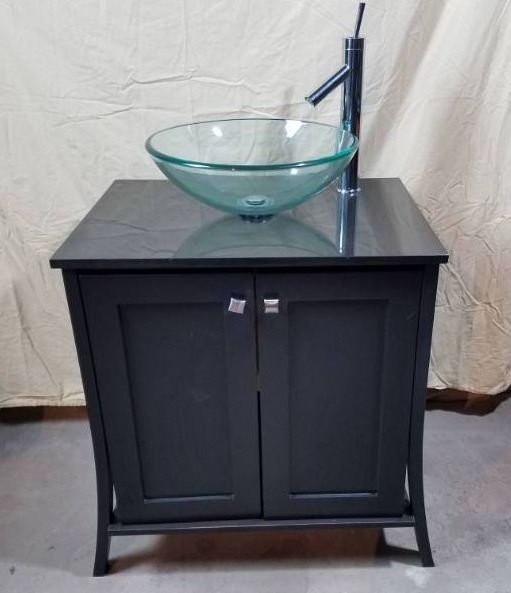 lot 12 image: Vanity Sink for a Salon