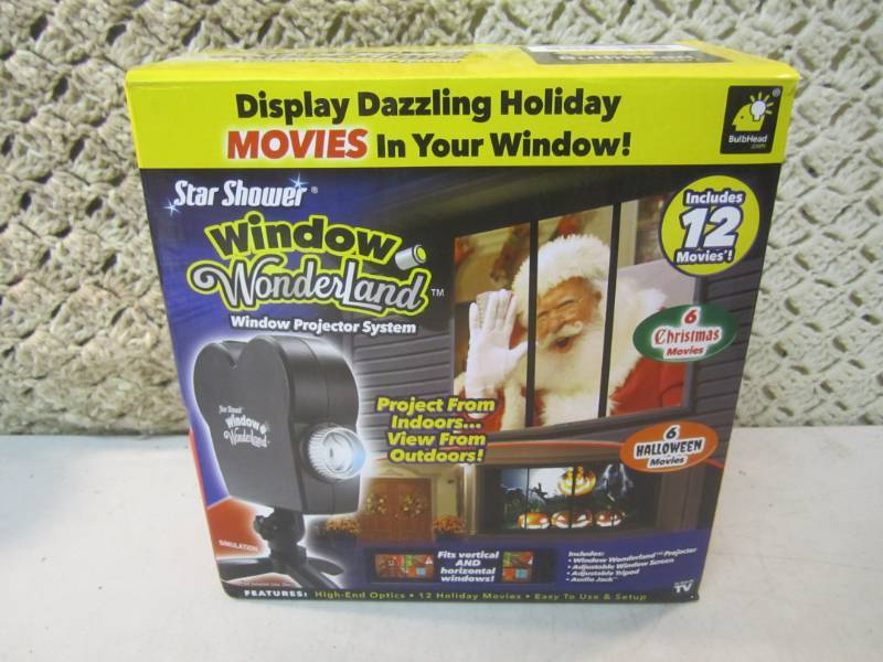 Star Shower Window Wonderland Windo Holiday Home Decor Snacks
