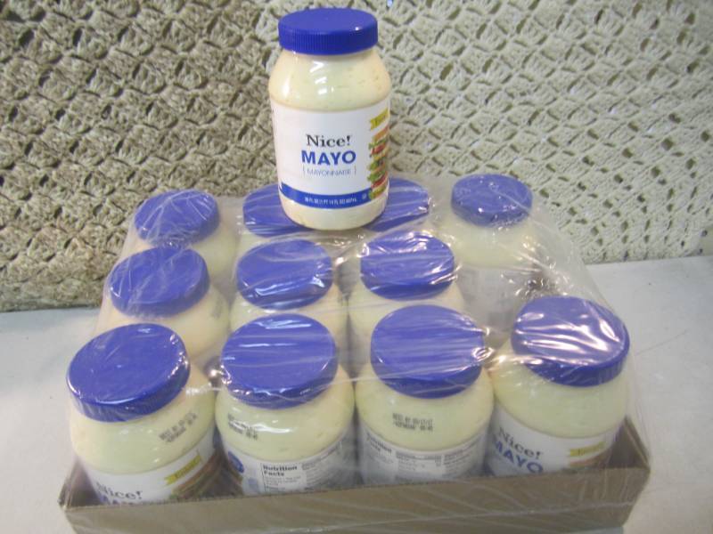 3 Casse of 12 - 36 total Jars of Mayo Best by Mar 2017 CS