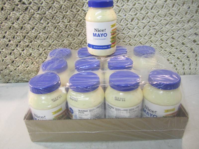 3 Casse of 12 - 36 total Jars of Mayo Best by Mar 2017 CS