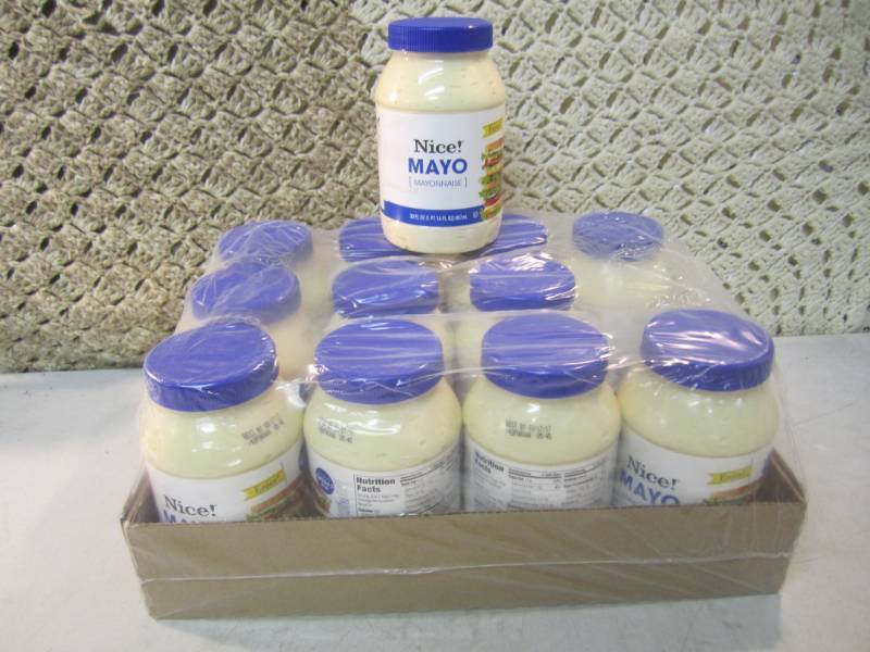 3 Casse of 12 - 36 total Jars of Mayo Best by Mar 2017 CS