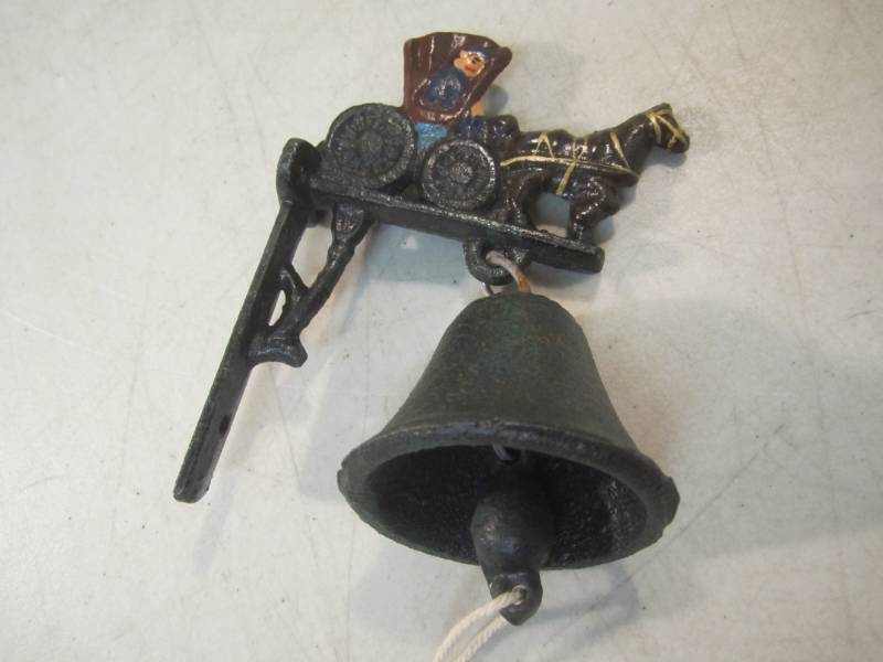 Cast Iron Bell and Mounting Bracket...