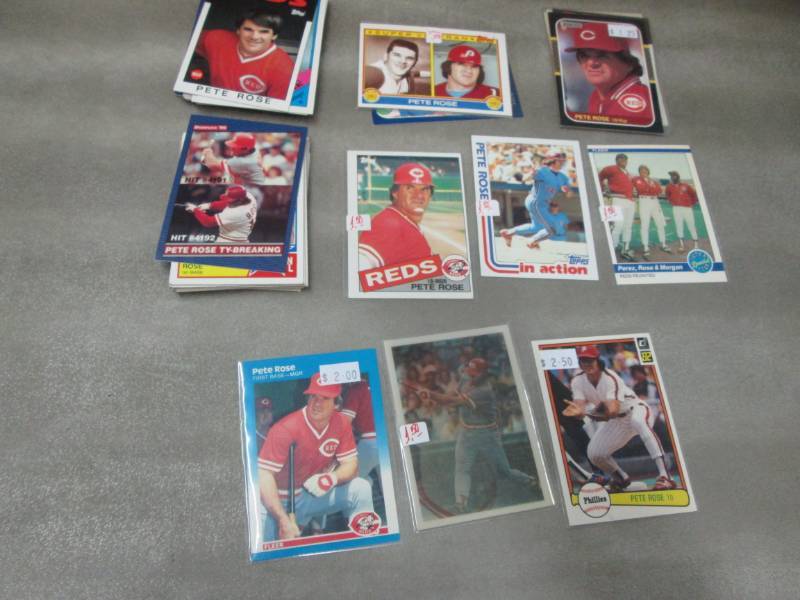 lot 101 image: 50 Pete Rose Cards...