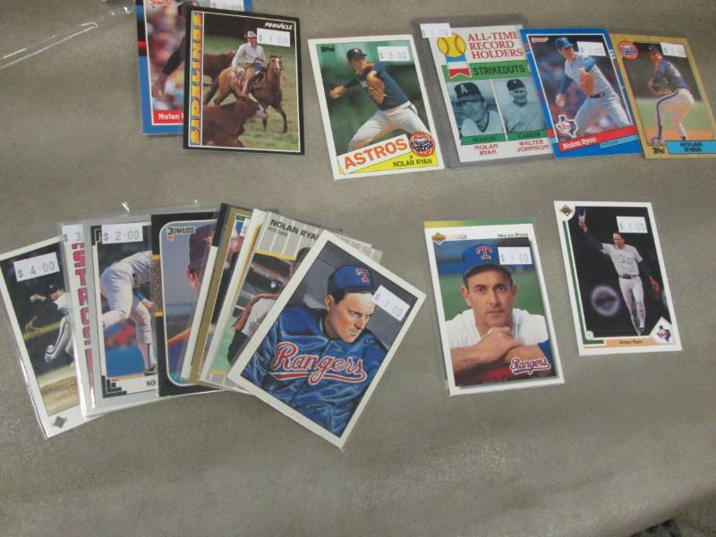 lot 103 image: Nolan Ryan Cards...