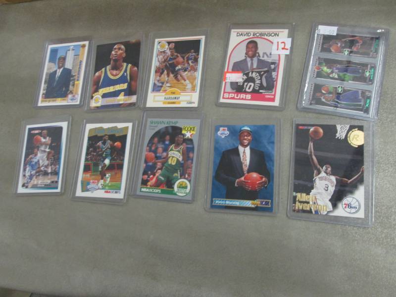 lot 112 image: Lot of Basketball Rookie Cards...
