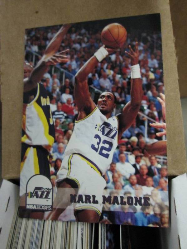 lot 113 image: 100 Karl Malone Cards...