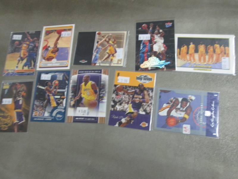 lot 114 image: Kobe Bryant Cards...